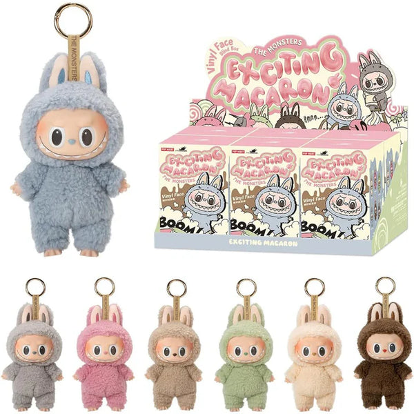 LABUBU Pop Mart – V1 Tasty Macarons Vinyl Face Blind Box - ORIGINAL