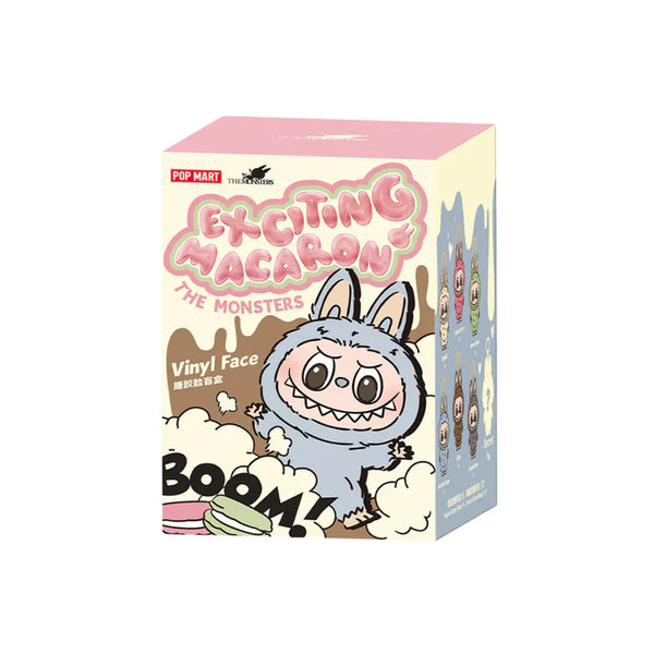 LABUBU Pop Mart – V1 Tasty Macarons Vinyl Face Blind Box - ORIGINAL